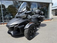 2025 Can-Am Spyder RT Limited 1330cc 6 speed semiauto trike Carbon Black