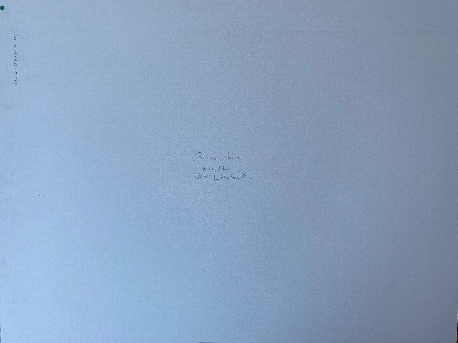 Winston Swift Boyer - Signed, Original Vintage Color Photograph - Italy, 1977