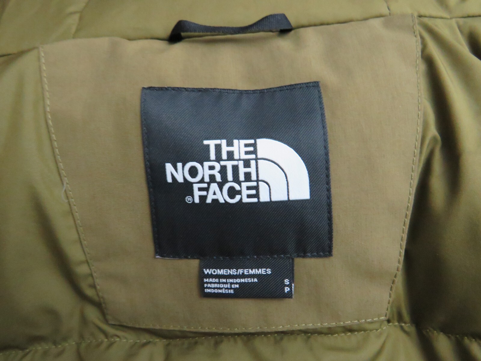 Pre-owned The North Face Womens  Arctic Parka 2 Down Waterproof Warm Winter Jacket - Olive In Military Olive Green