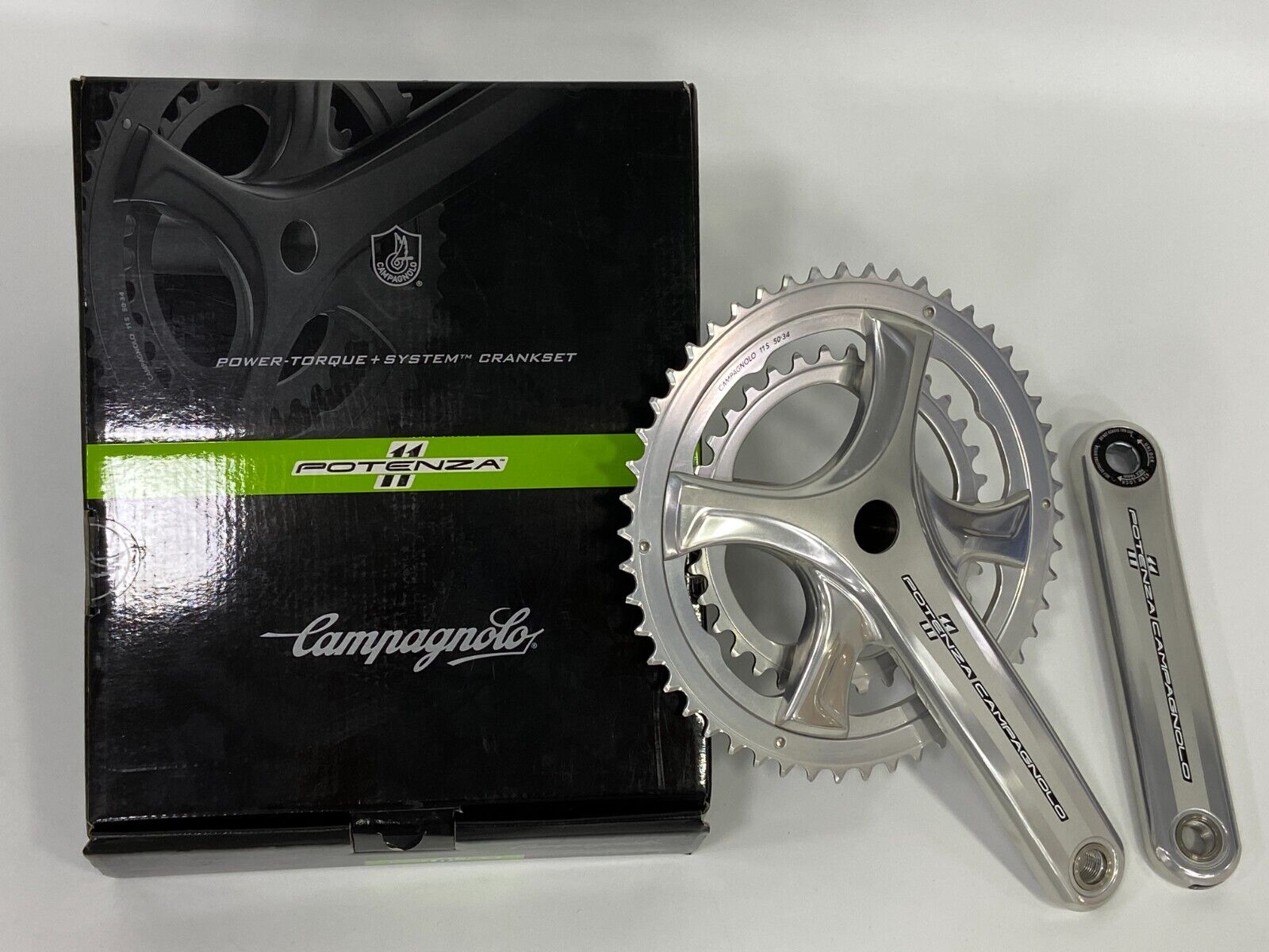 Campagnolo Potenza 11Speed Power Torque+ Crankset 50x34T Campagnolo Potenza 11Speed Power Torque+ Crankset 50x34T