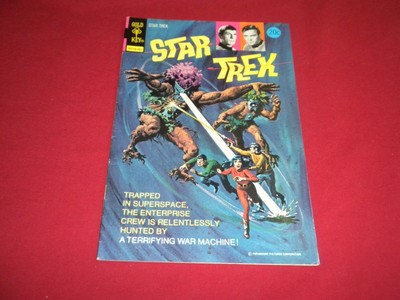 BX10 Star Trek #22 gold key 1974 comic 7.0 bronze age NICE! SEE STORE!
