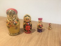 old wooden dolls