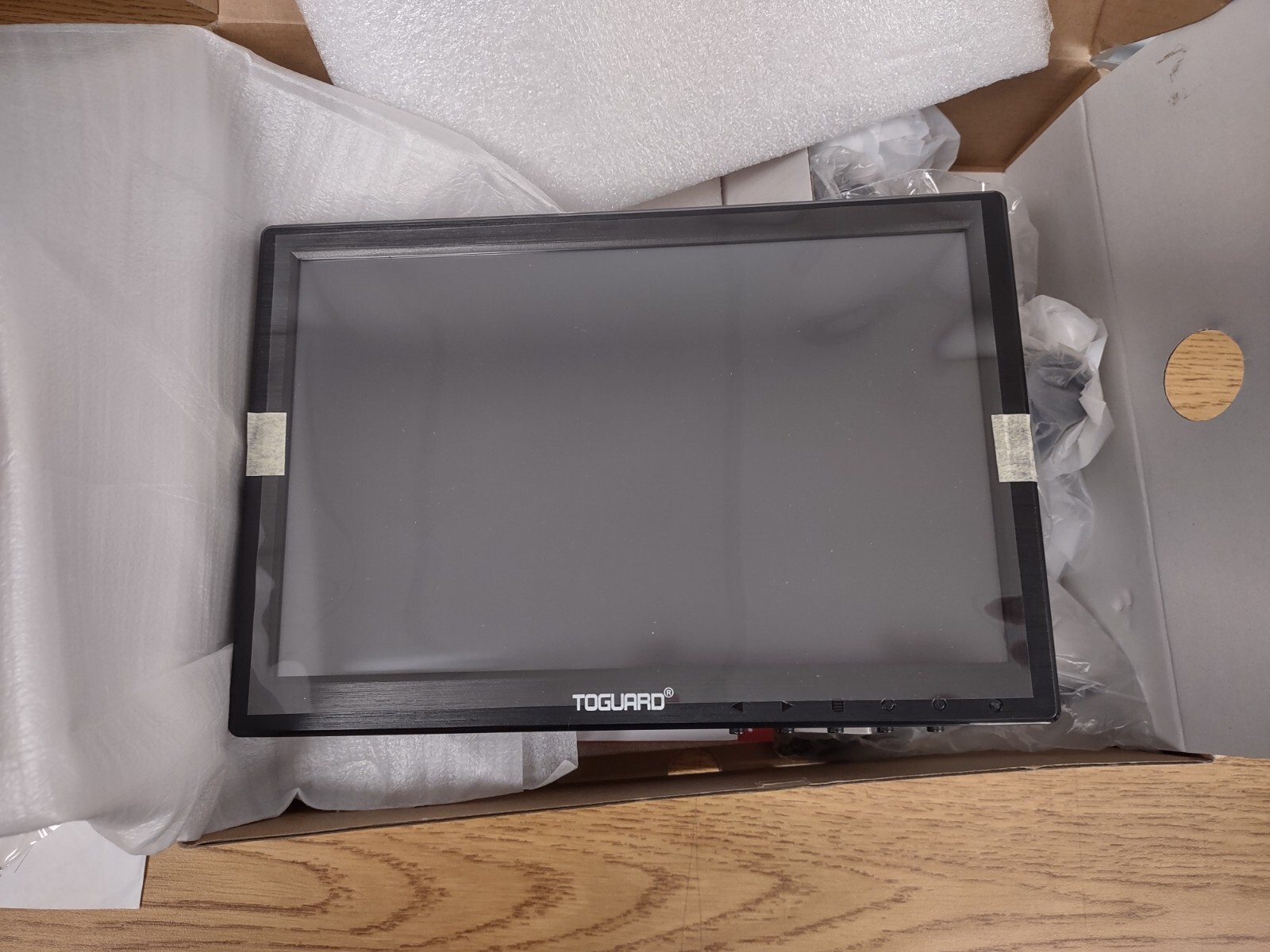 TOGUARD 9インチ 液晶モニター AV/ HDMI/VGA 超薄型 HD 液晶ディスプレイ リモコン/内蔵スビーカー/タッチボタン（未使用品） TOGUARD 9インチ 液晶モニター Toguard - Toguard WR730P 7-inch IPS