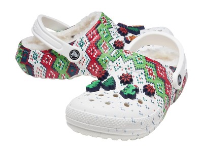 Сабо унисекс Crocs Classic на подкладке Holiday Charm Clog