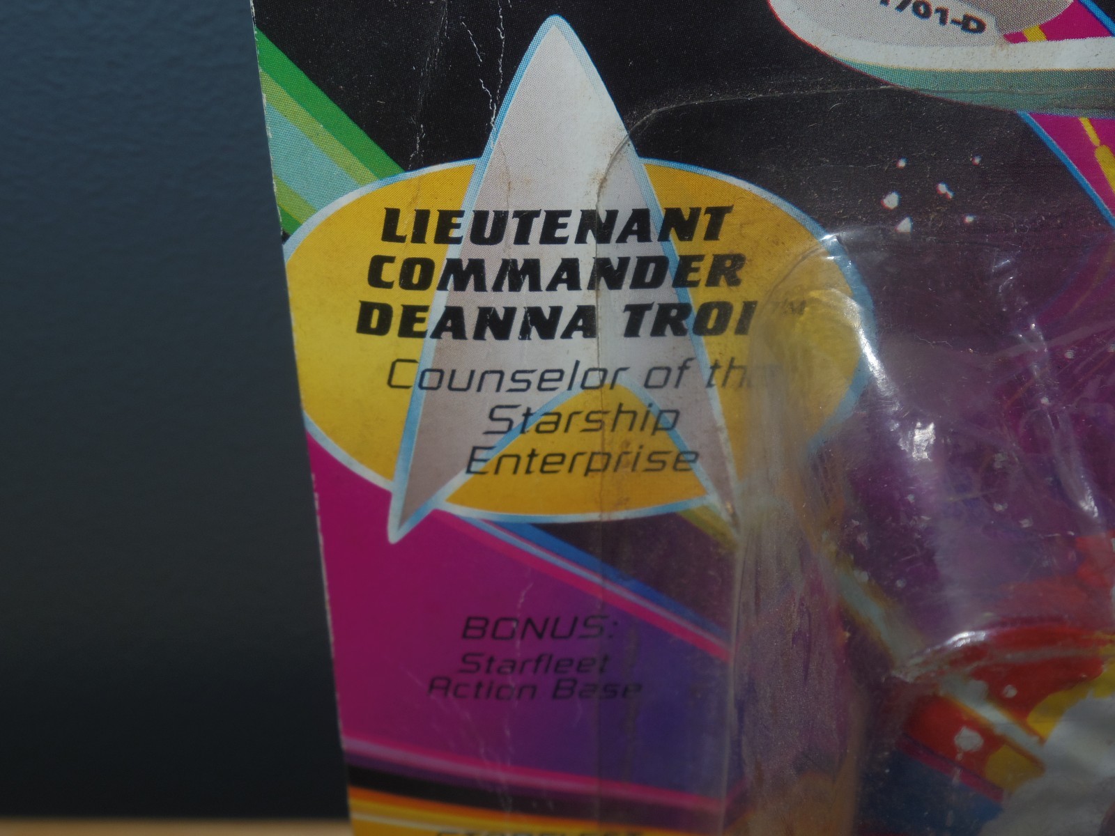 1992 Playmates Star Trek Next Generation Lieutenant Commander Deanna Troi - New