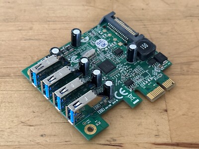 StarTech 4 Port PCI Express SuperSpeed USB 3.0 Controller Card Adapter UASP
