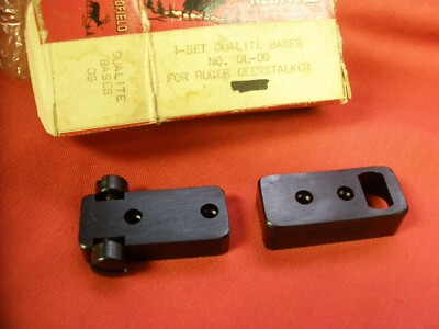 REDFIELD DL-DS DUALITE Two-piece Scope Bases for RUGER DEERSTALKER 44 Mag