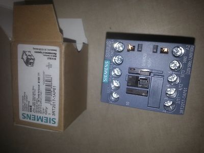 SIEMENS 3RT20171AP61 Contactor New in box 3ZX1012-0RH21-1AA1