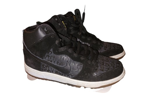 スニーカー Nike Dunk High Premium SB 'Neckface' 2013 2013 Nike Dunk High Premium SB “Neckface”, 313171-018, Black