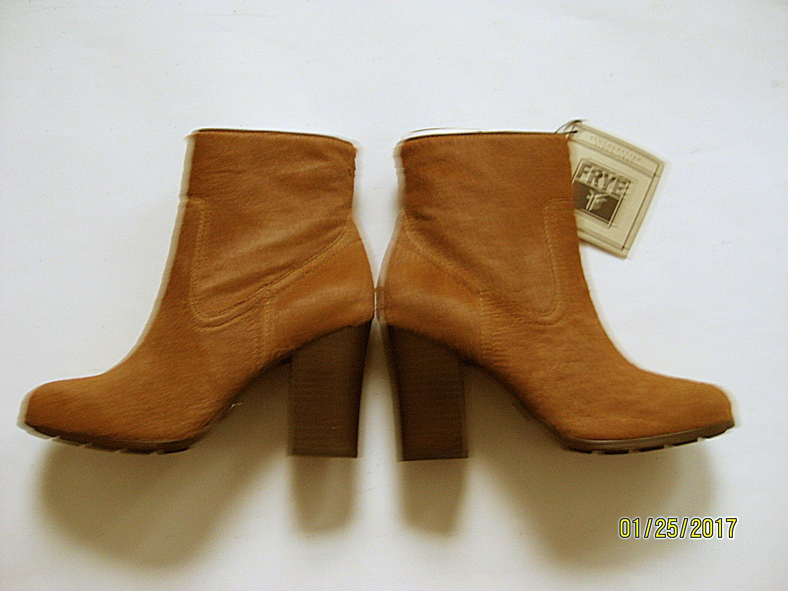 Pre-owned Frye Women's Parker Short Boots 9 Medium (b,m) In Brown