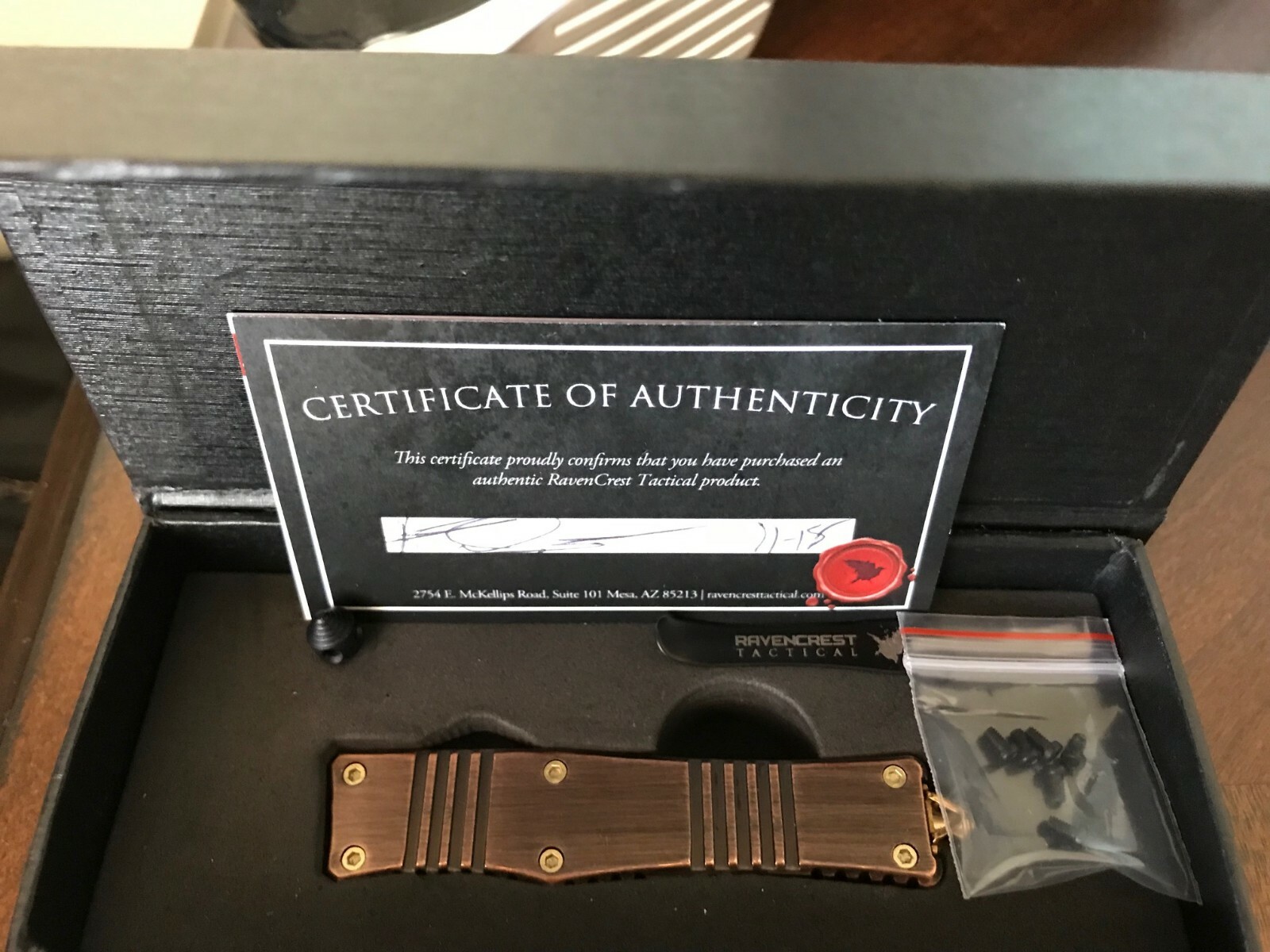 Ravencrest Tactical Micro Stinger Knife