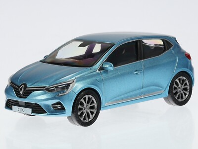 Renault Clio Generation 5 2019 lightblue metallic diecast