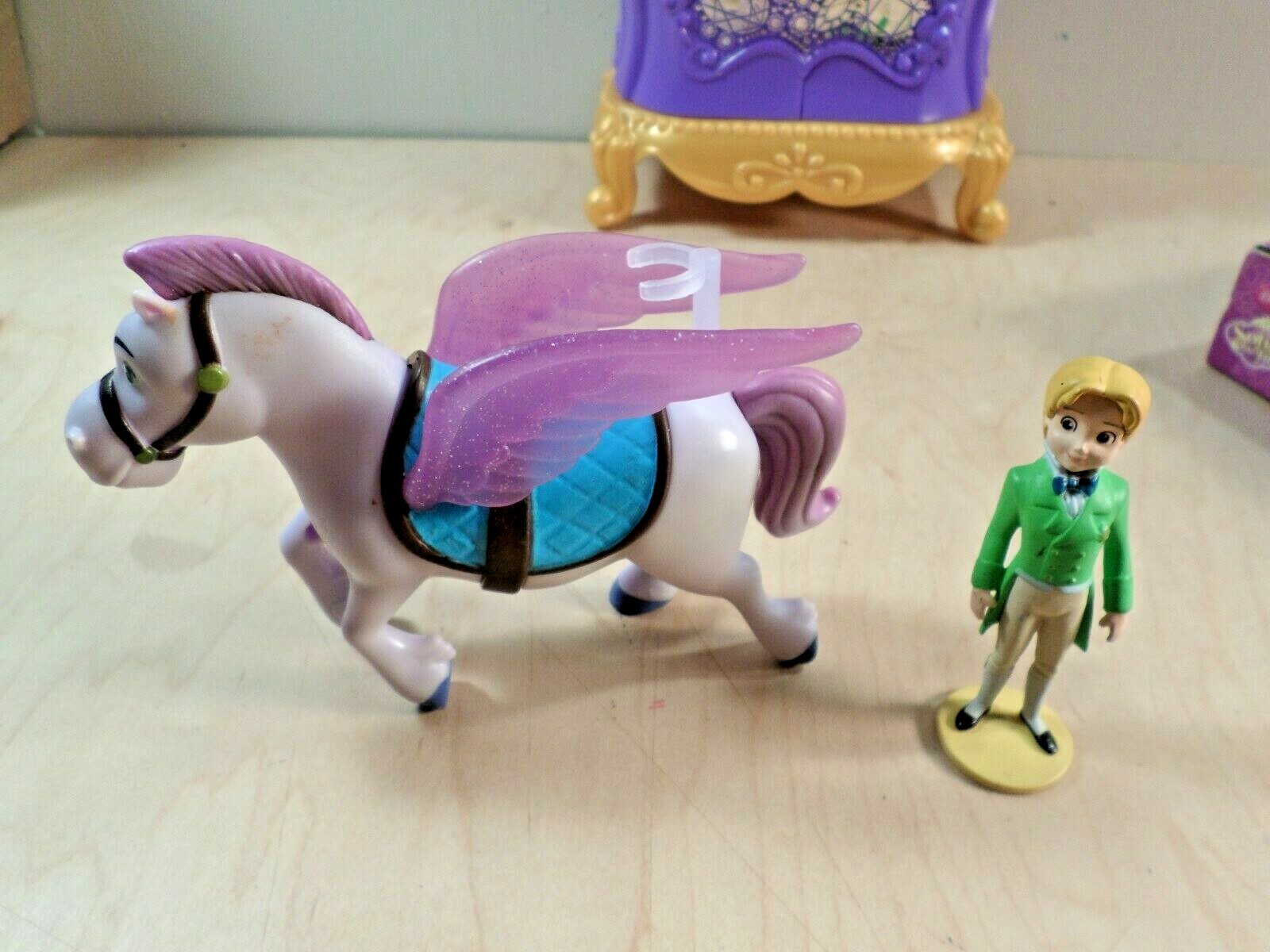 Disney Princess Sofia the First Toy Lot~Doll~Minimus Pegasus~Jewelry Case~More!
