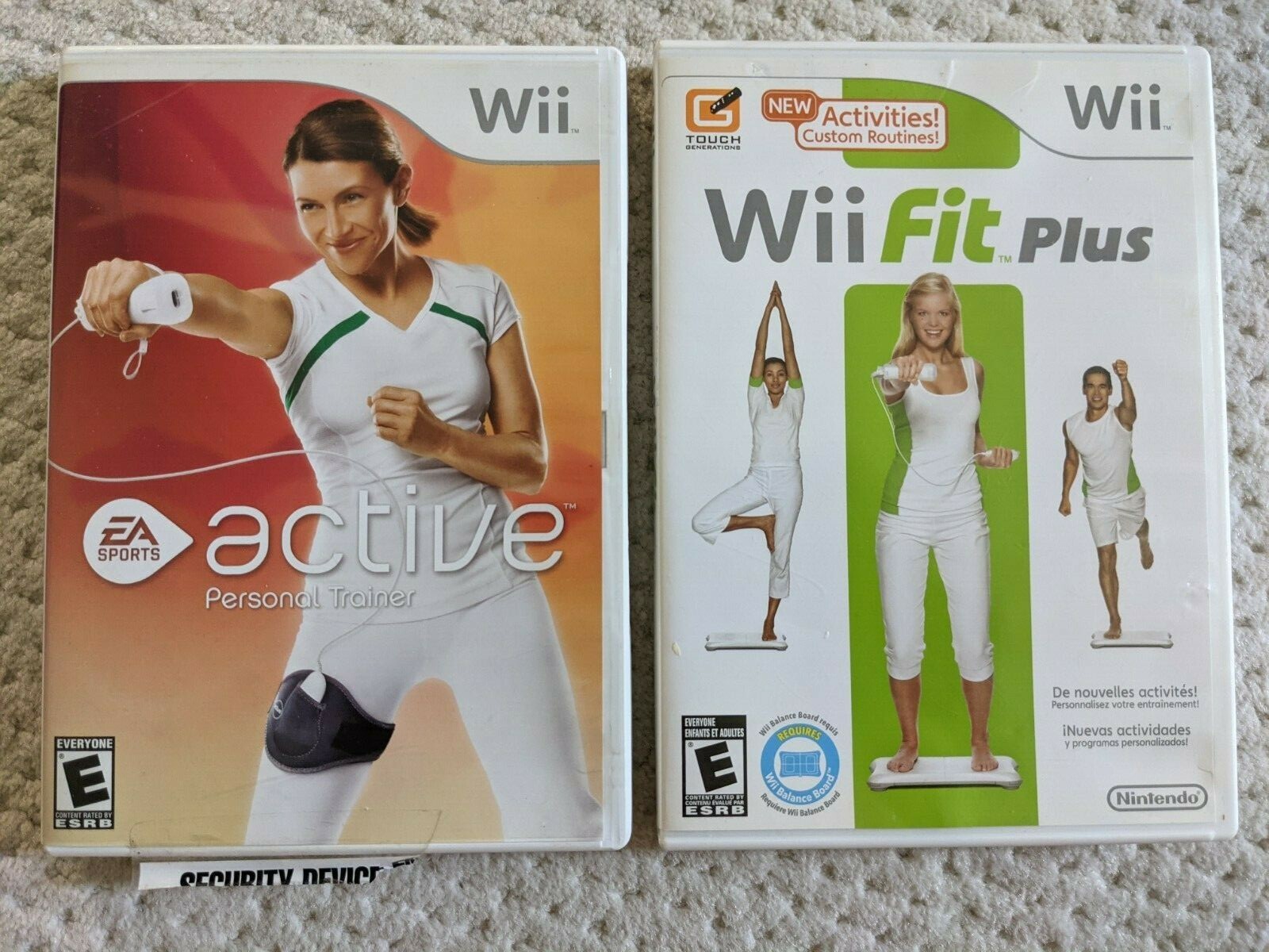 Wii とWii fit 別売可能 Wii Fit Plus & Active Personal Trainer Nintendo Wii fitness