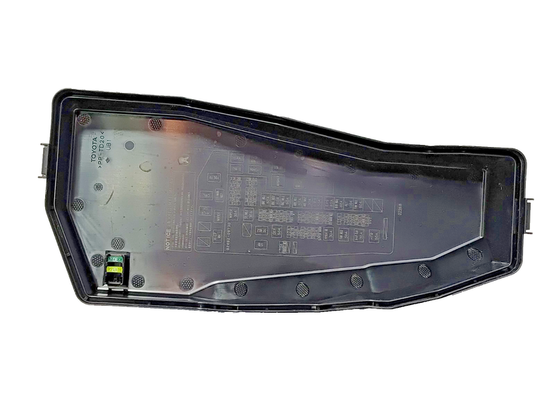 Used 2018 Toyota Camry 2.5L  Fuse Relay Block Box Cover Upper Lid OEM