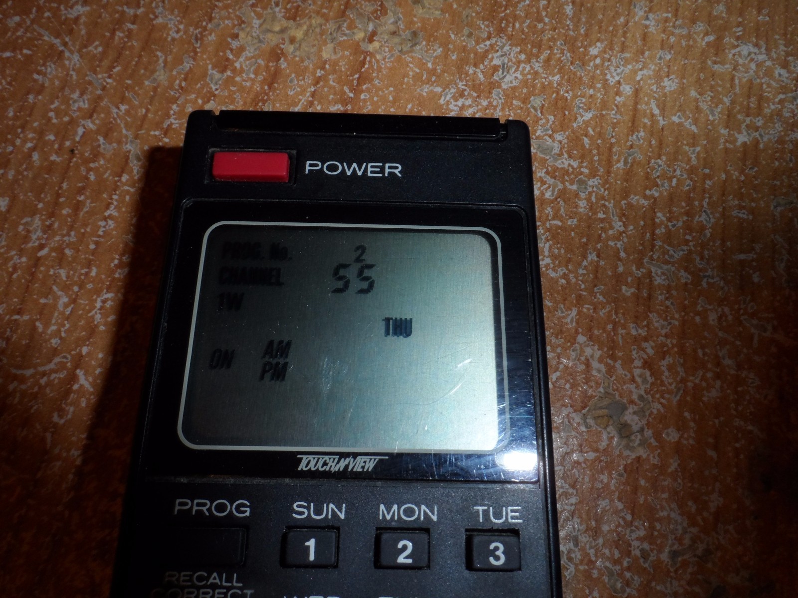 HITACHI VT-RM 2100A REMOTE CONTROL