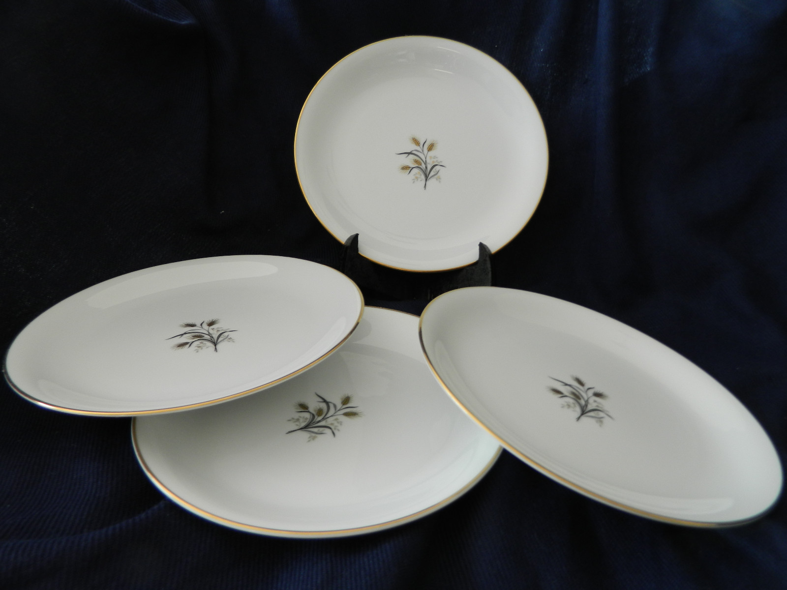 Wheatcroft by Noritake   4  salad plates