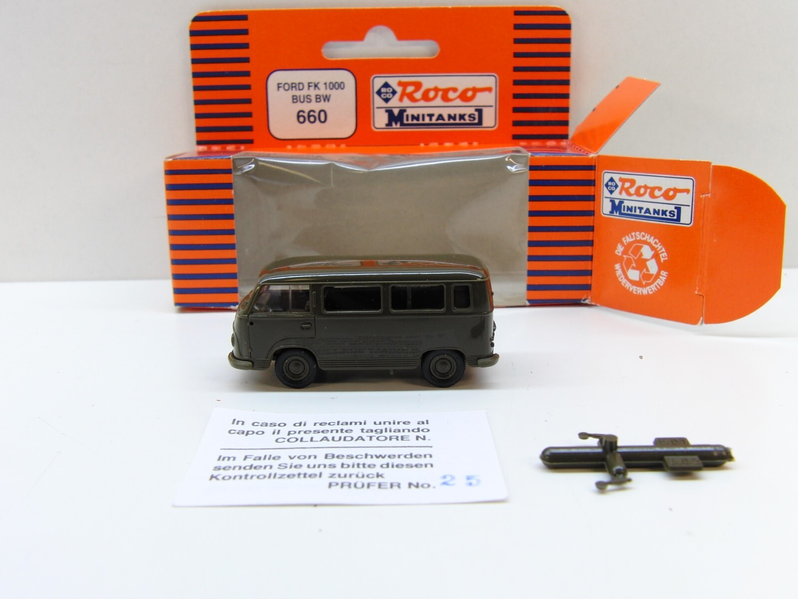 Roco Minitanks 20個セット売り♪ Roco Minitanks 187 Bausatz Kit Z-313A - Figurenschnapp.de
