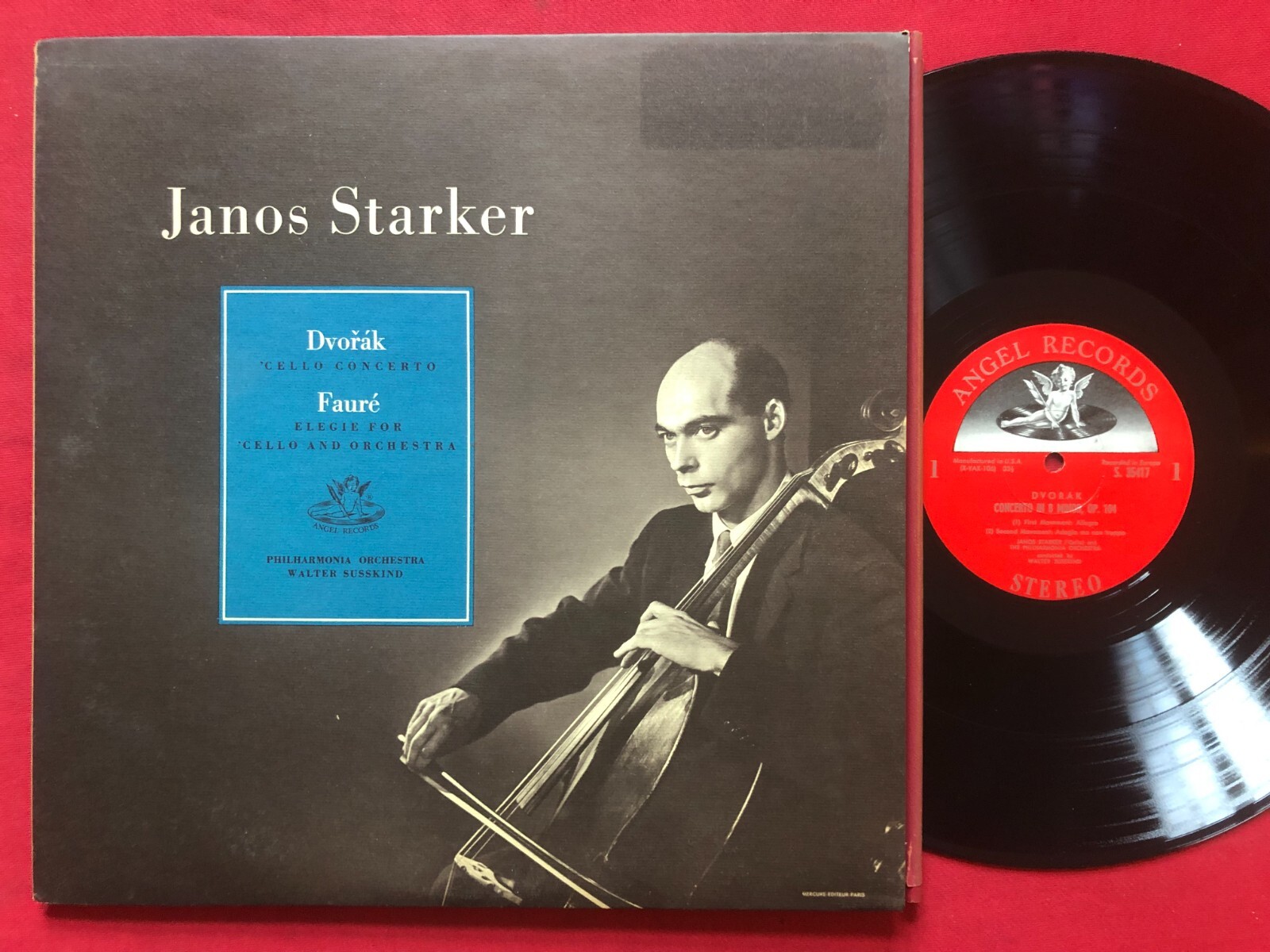 Janos Starker Dvořák & Fauré レコード