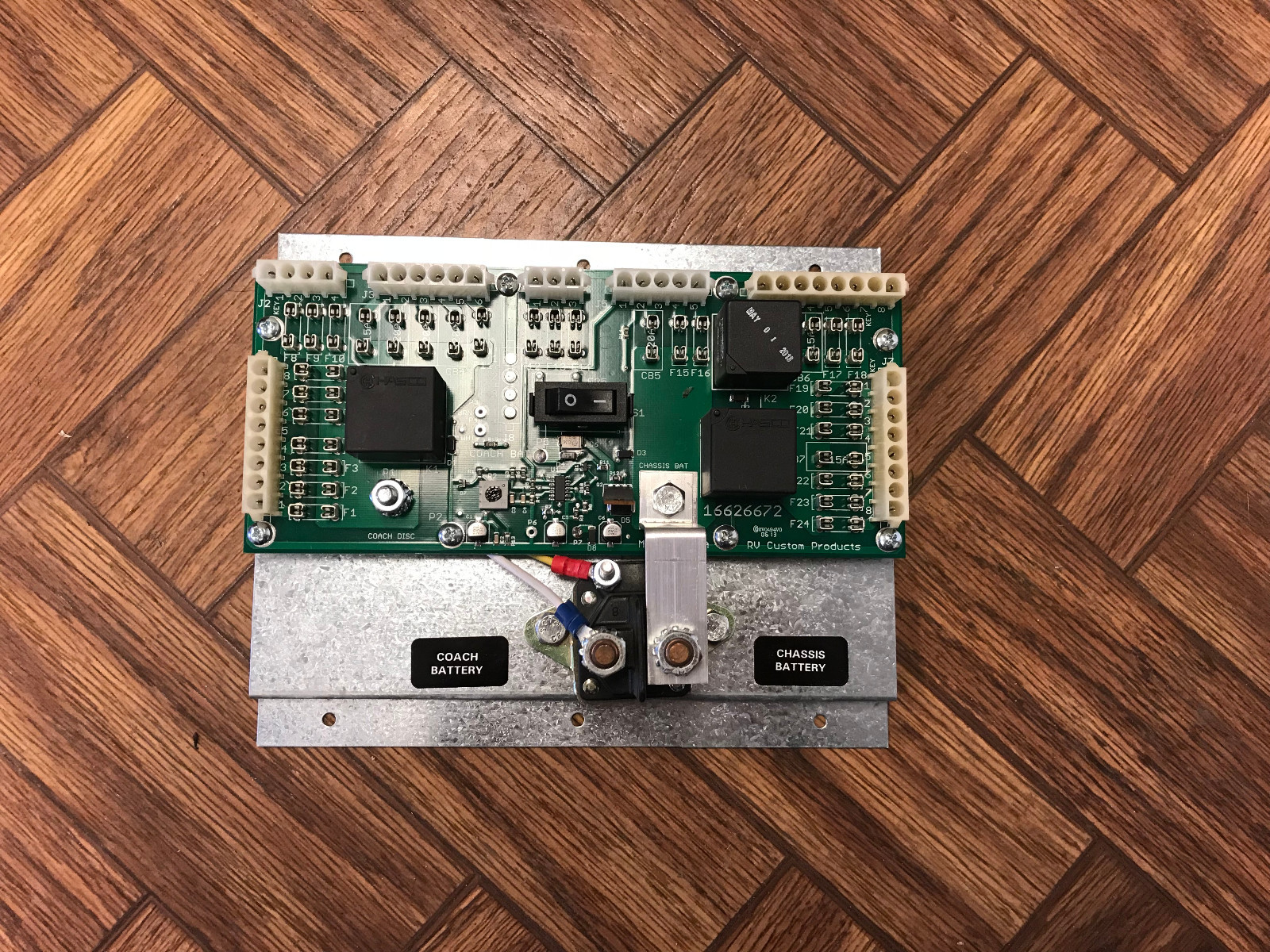 monoco coach battery control center 16626672 rv custom products