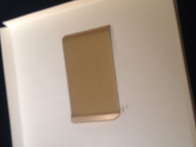 I LOVE NEW YORK Heart NY MONEY CLIP NYC Gold Tone Vintage New mixed metals