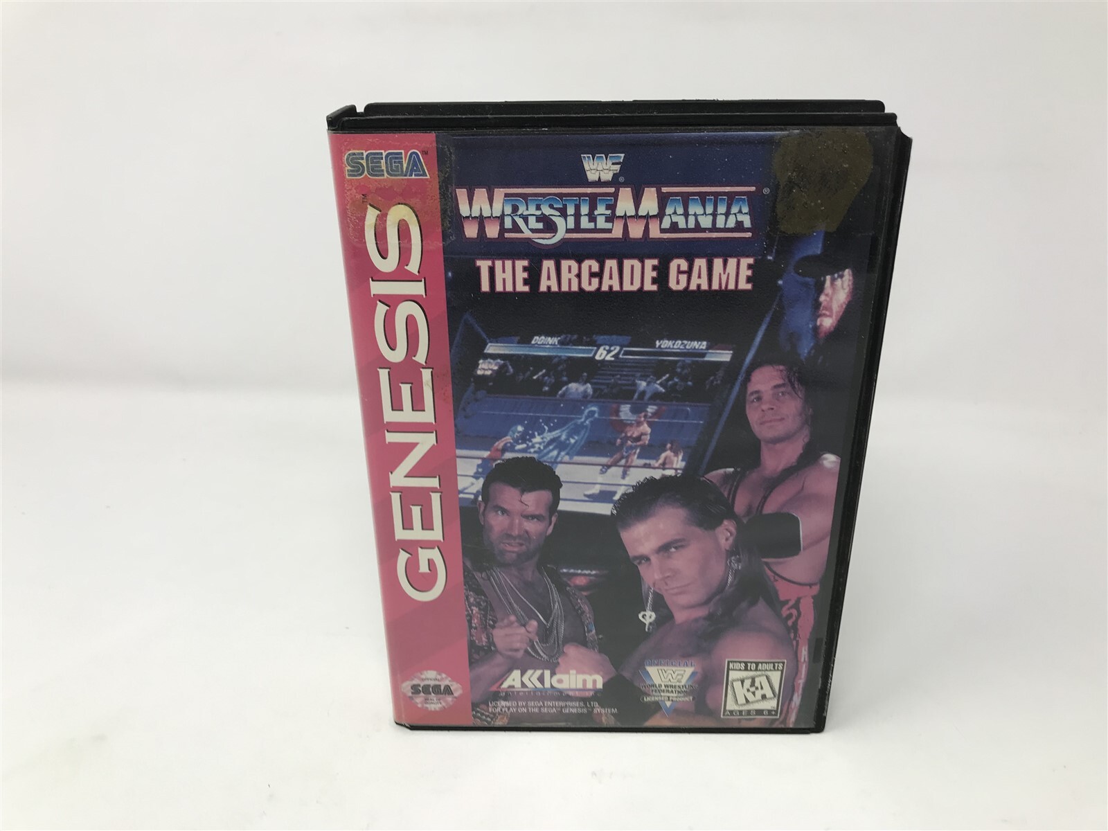Artwork ONLY ! WWF Wrestlemania The Arcade Game - Sega