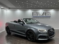 2017 Audi A3 Cabriolet 2.0 TDI S line Euro 6 (s/s) 2dr CONVERTIBLE Diesel Manual