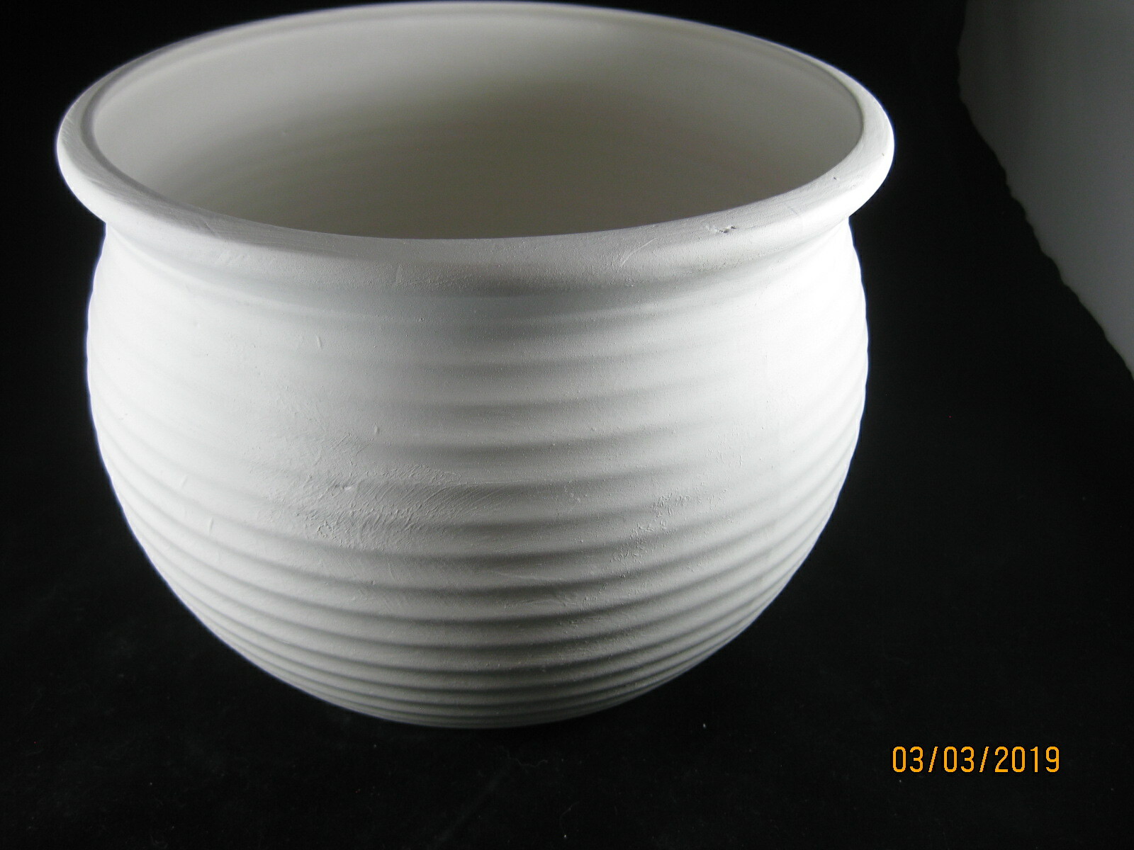 04 Ceramic Bisque Handt Thrown  Planterr 7