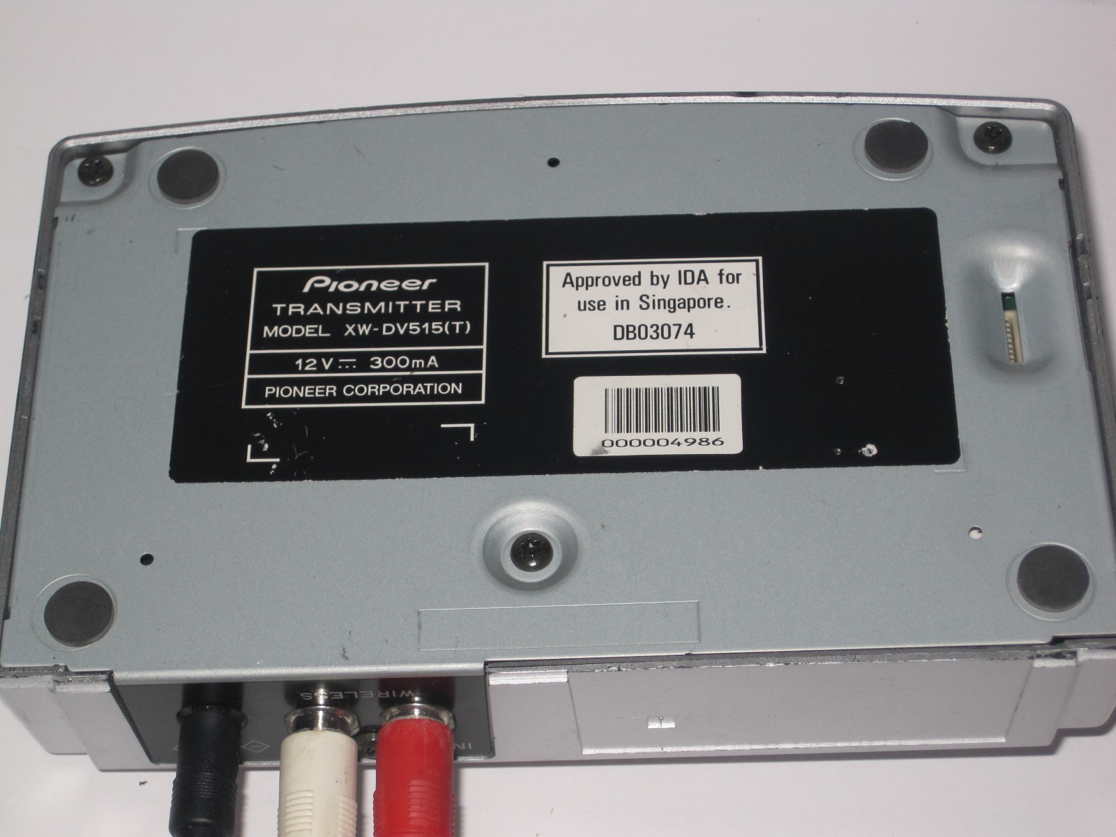 PIONEER XW-DV515 T Transmitter for Digital Wireless Speaker System