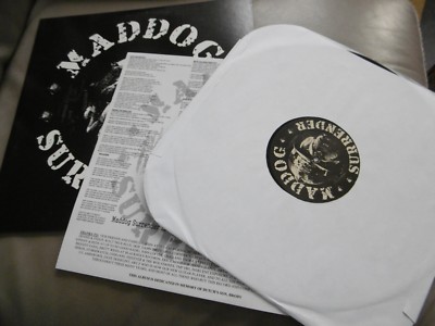 洋楽 MADDOG SURRENDER MADDOG MAD DOG : SURRENDER PUNK 10