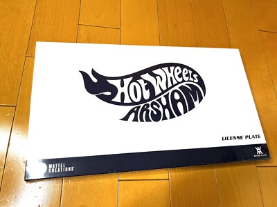 Hot Wheels Daniel Arsham License Plate japan FS NEW new in hand 