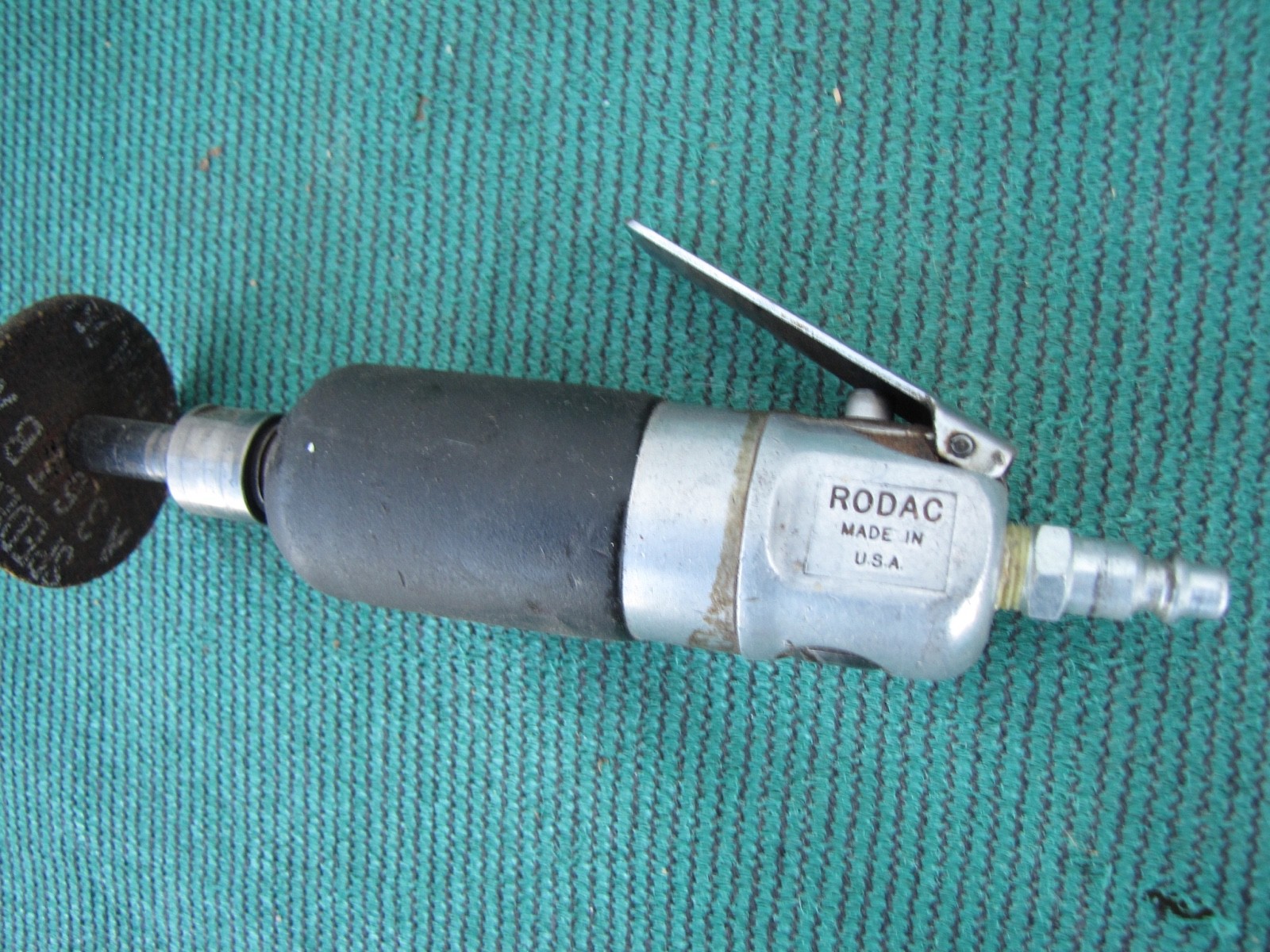 Lot of 7 Pneumatic Straight  and 90 deg Hi- Speed Die Grinders Aircraft ARO Thor