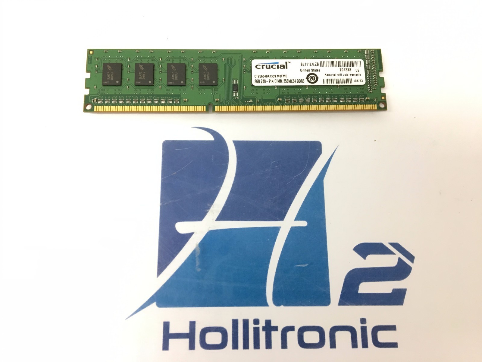 Crucial 2GB 240-PIN DIMM 256MX64 DDR3 (CT25664BA1339.M8FMD Crucial 2GB 240-PIN DIMM 256MX64 DDR3 (CT25664BA1339.M8FMD