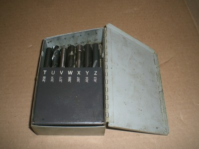 Metal Drill Index Huot Combination number letter inch Storage 115 Jobbers length