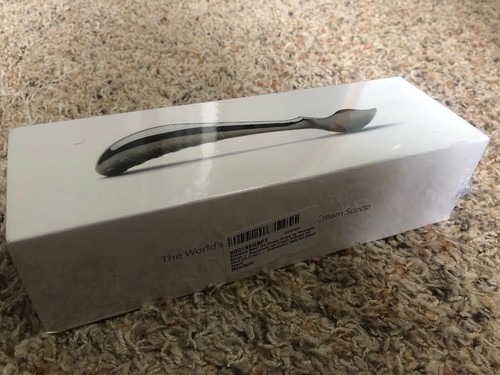 Midnight Scoop Ergonomic Ice Cream Scoop • 100% Stainless Steel • Dishwasher