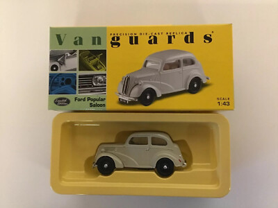 Vanguards VA 07200 Ford Popular Saloon Dorchester Grey 1:43 Limited Edition