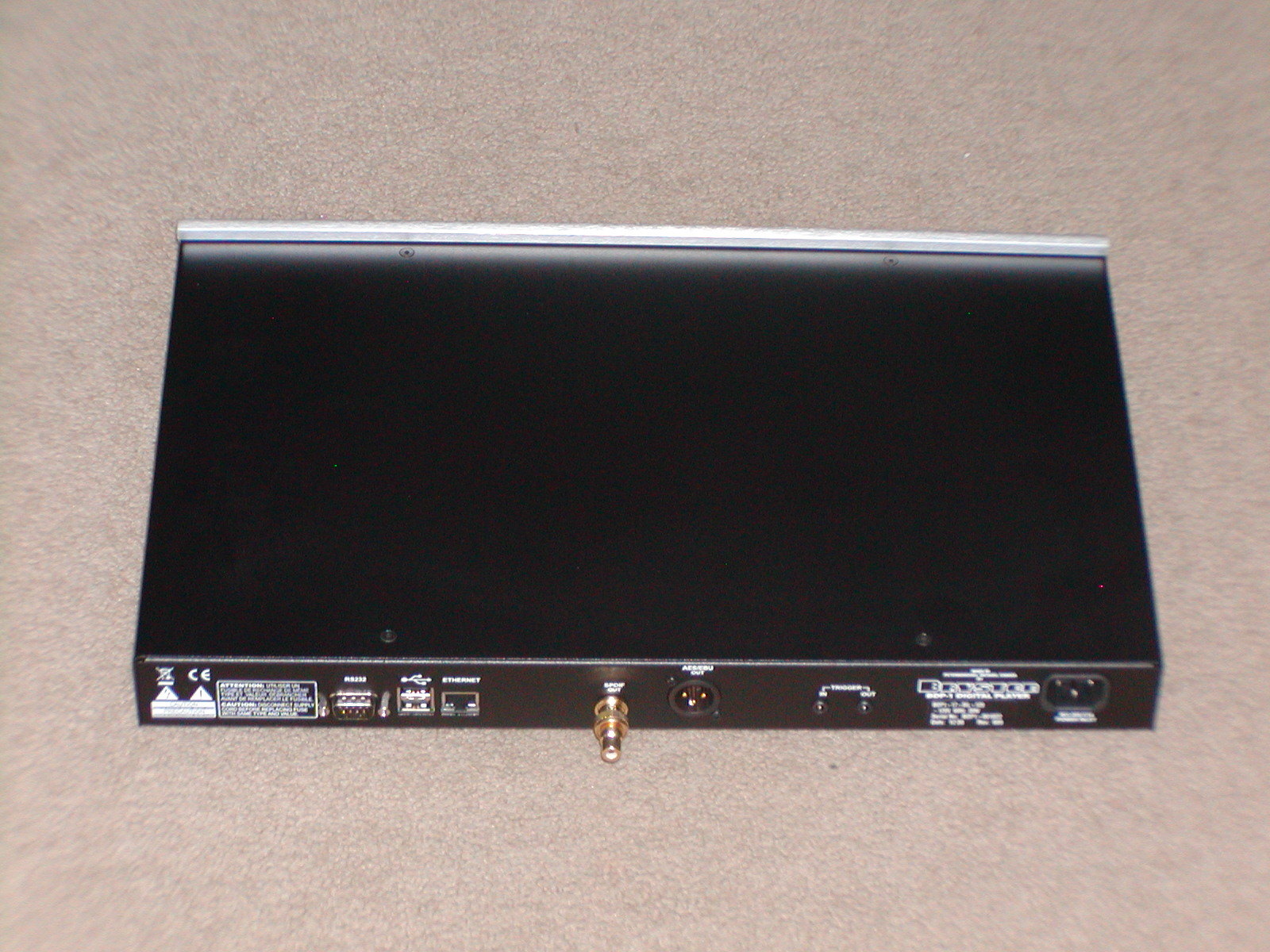 Bryston BDP-1 Digital Player. Ex. Cond. W/Box, & Manual. very Nice!