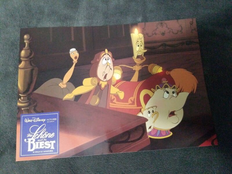 Beauty and the Beast lobby card/still # 2 - Walt Disney
