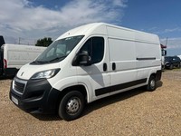 2018 PEUGEOT BOXER L3H2 WHITE cat n EURO 6 SALVAGE DAMAGED REPAIR PANEL VAN