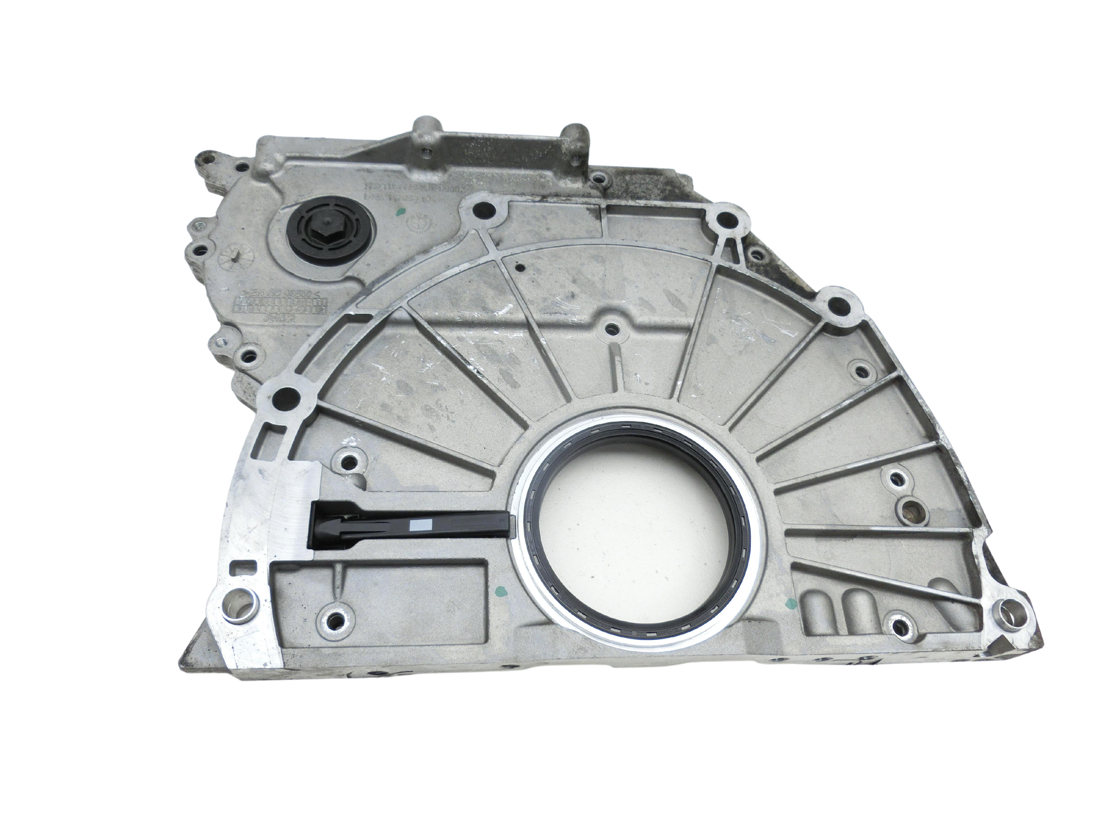 BMW F11 530dx 10-13 3,0d 190KW Platte für Motor Stirnplatte Gehäuse Motorblock  - Bild 1