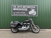 Harley Davidson XL1200T Superlow Sports 2019 Black 2 Owners V H Pipes Luggage 