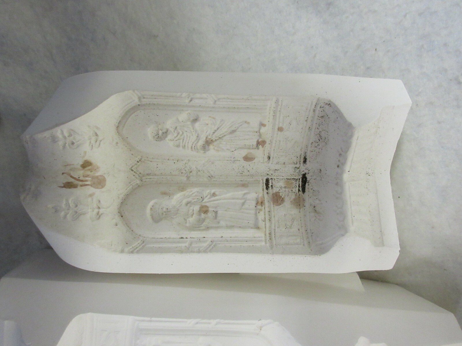 Vintage Weaver Ceramic Boot Mold