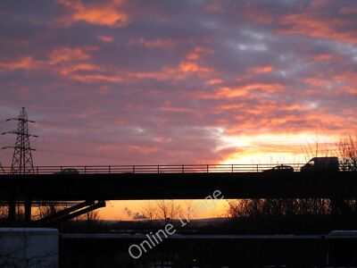 Photo 6x4 Tinsley M-way viaduct Carbrook Now much strengthened after its  c2010
