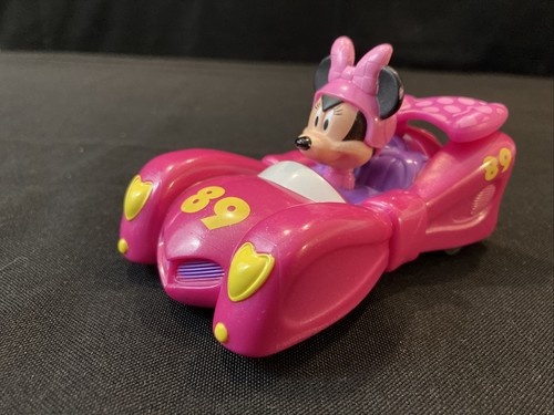 激レア ビンテージ レトロ バーガーキング ミッキー＆ミニー ミニカー トイカー Disney Mickey & Minnie Mouse Burger King Toon Town Wind-up