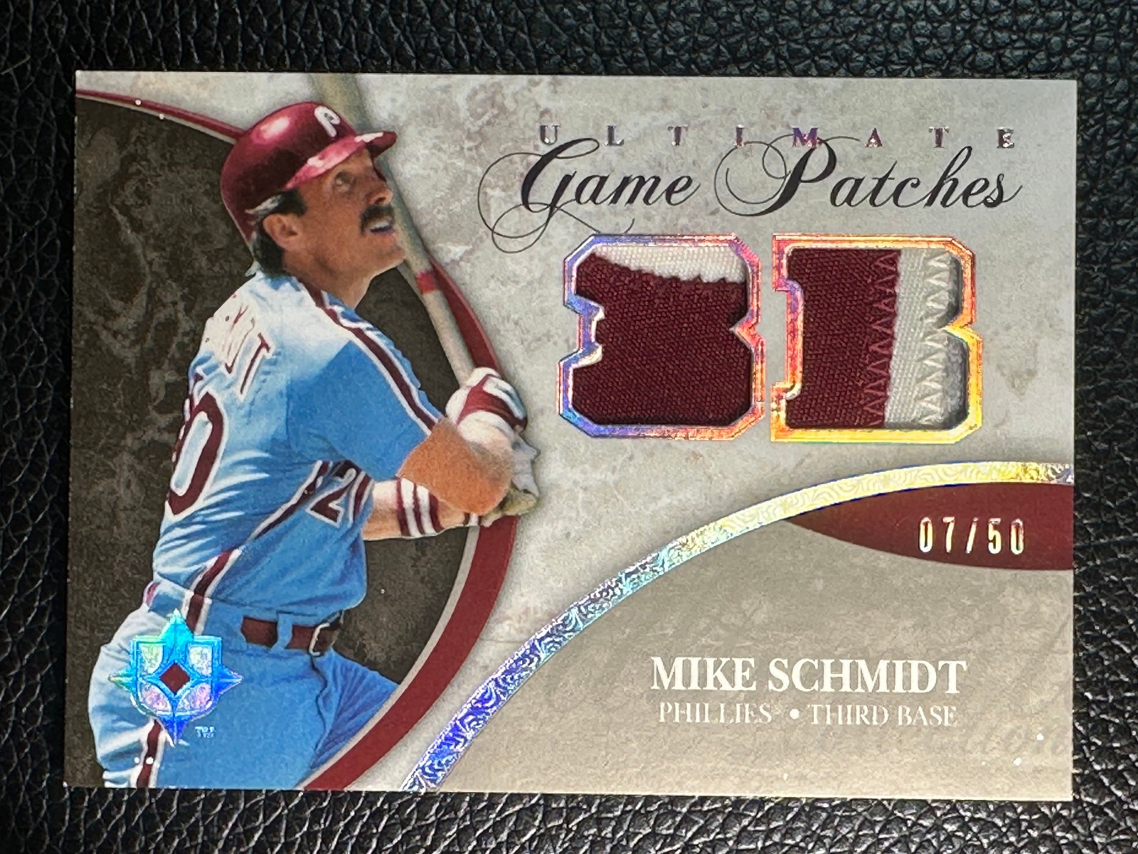 2006 Ultimate Collection Ultimate Game Patches Mike Schmidt 7/50 Patch