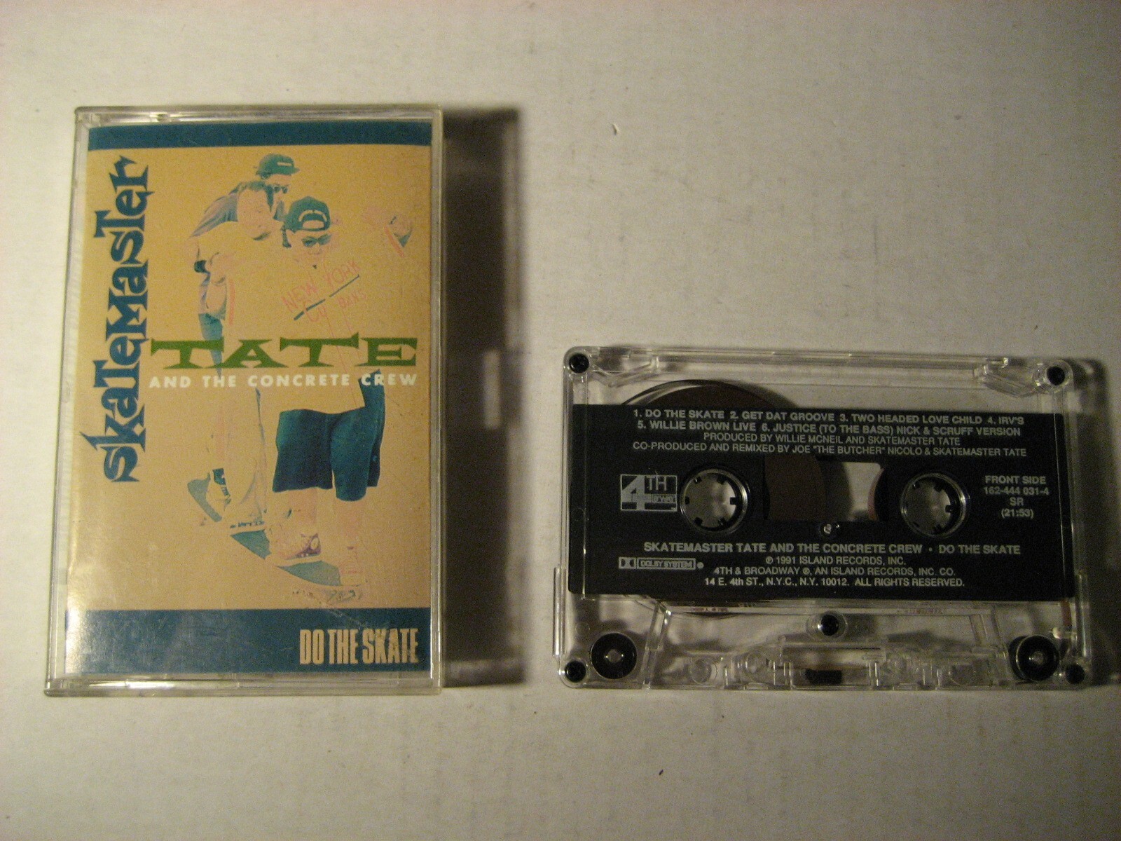 Skatemaster Tate and The Concrete Crew: Do The Skate: Cassette Skatemaster Tate and The Concrete Crew: Do The Skate: Cassette