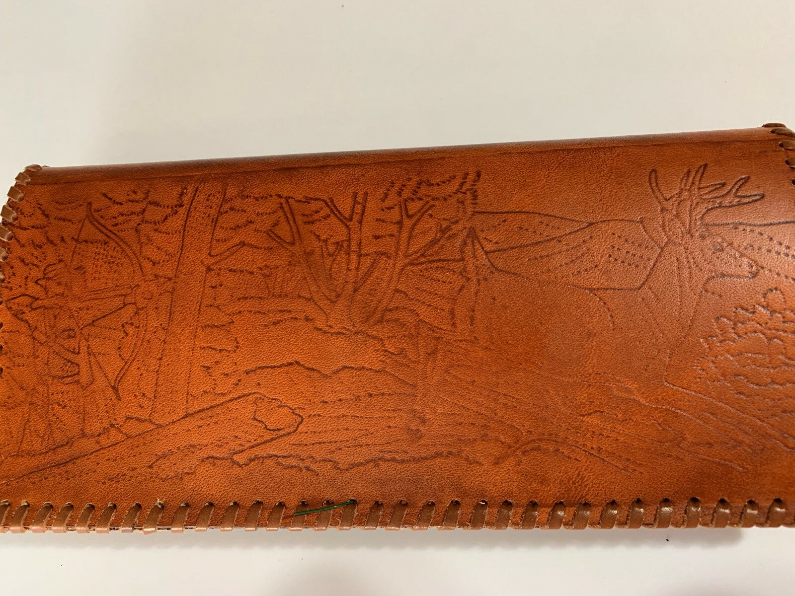 Oil Field Leather Pipe Tally Book Cover 8.75