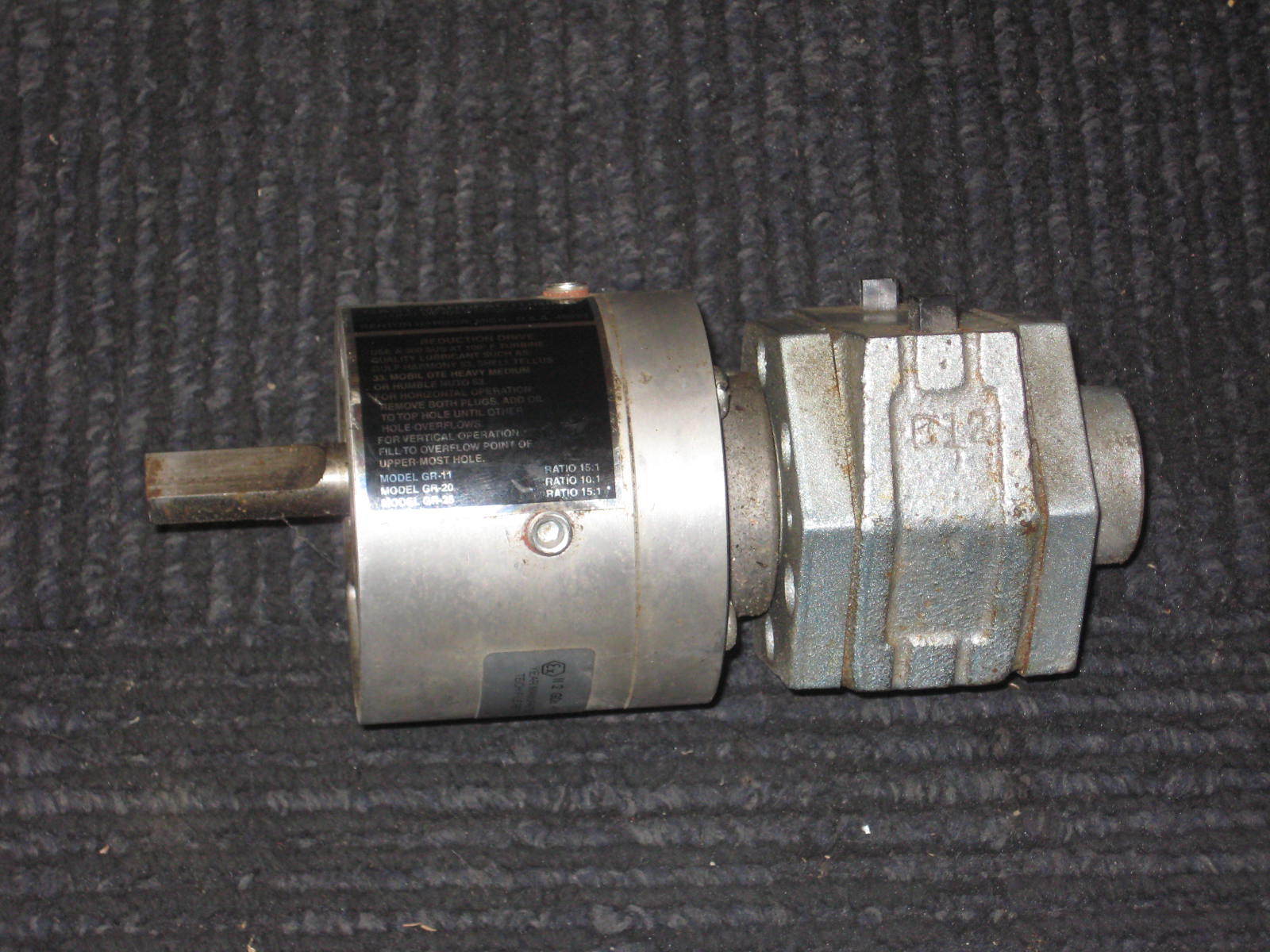 1UP NRV 16 GR11 Gast 4Z412 Gear motor