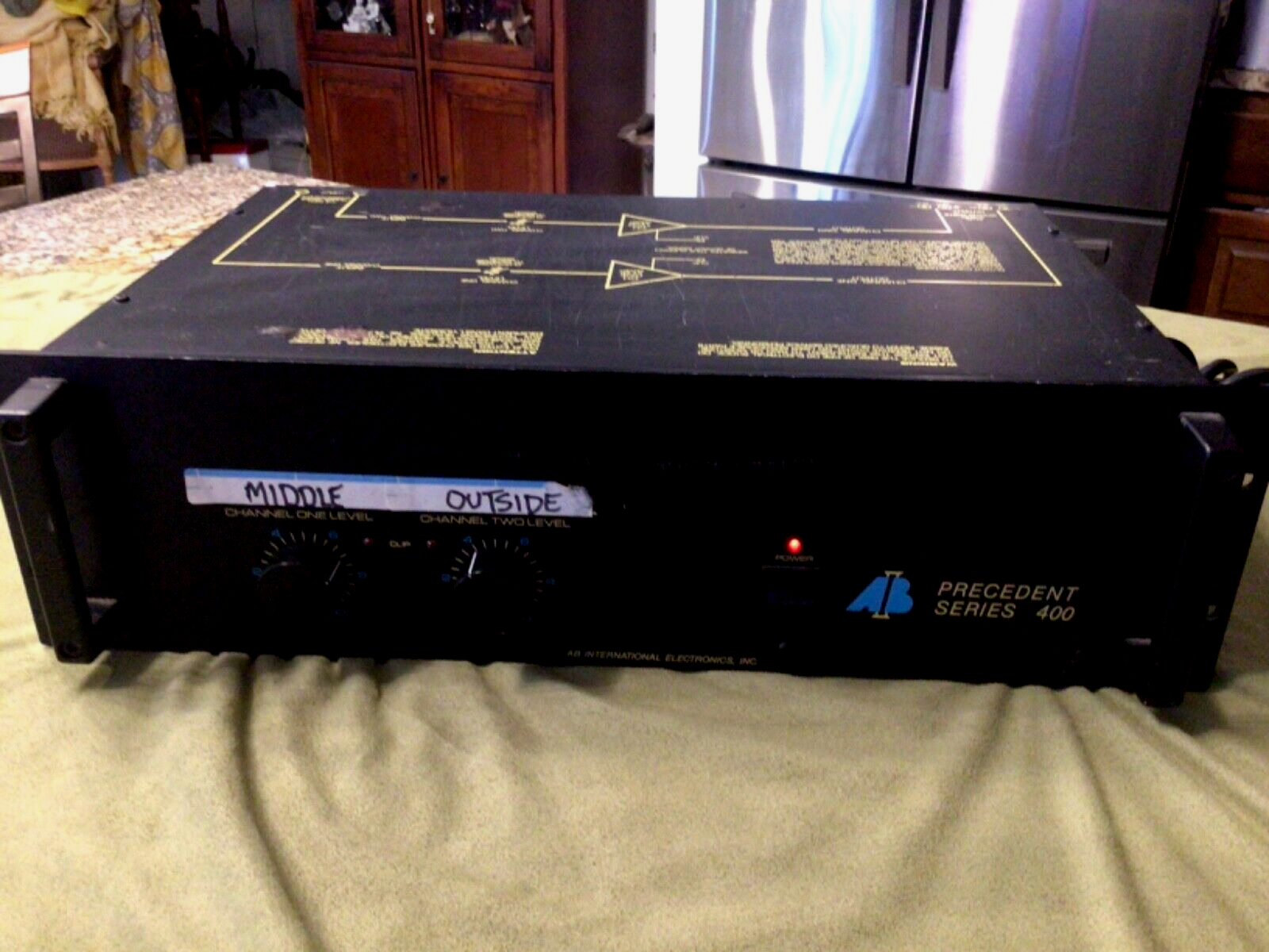 AB International Precedents Amplifier Series 400 Vtg 2