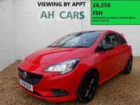 2018 Vauxhall Corsa 1.4T [150] Red Edition 3dr HATCHBACK Petrol Manual